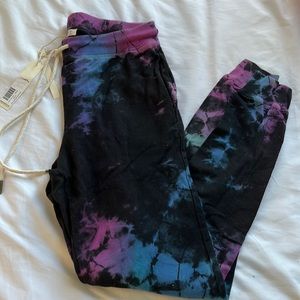 Lovestitch tie dye joggers